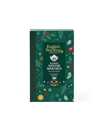 ENGLISH TEA SHOP | Thé d'hiver 8 sachets Symphonie d'hiver Blanc | dunkelgrün